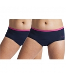 Slip de sport femmes UnderWunder bleu set de 2