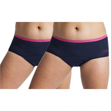 Slip de sport femmes UnderWunder bleu set de 2