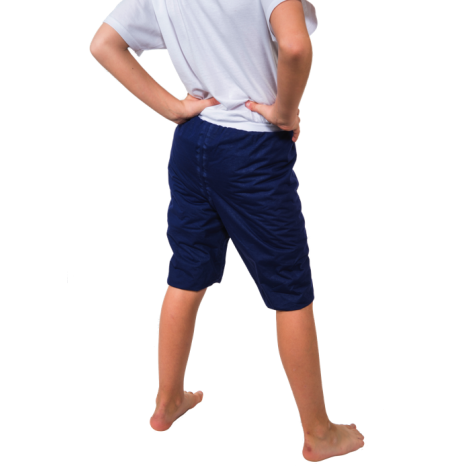 Pyjama bleu modèle shorty